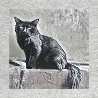 THE ART CAT PORTRAIT T-Shirt